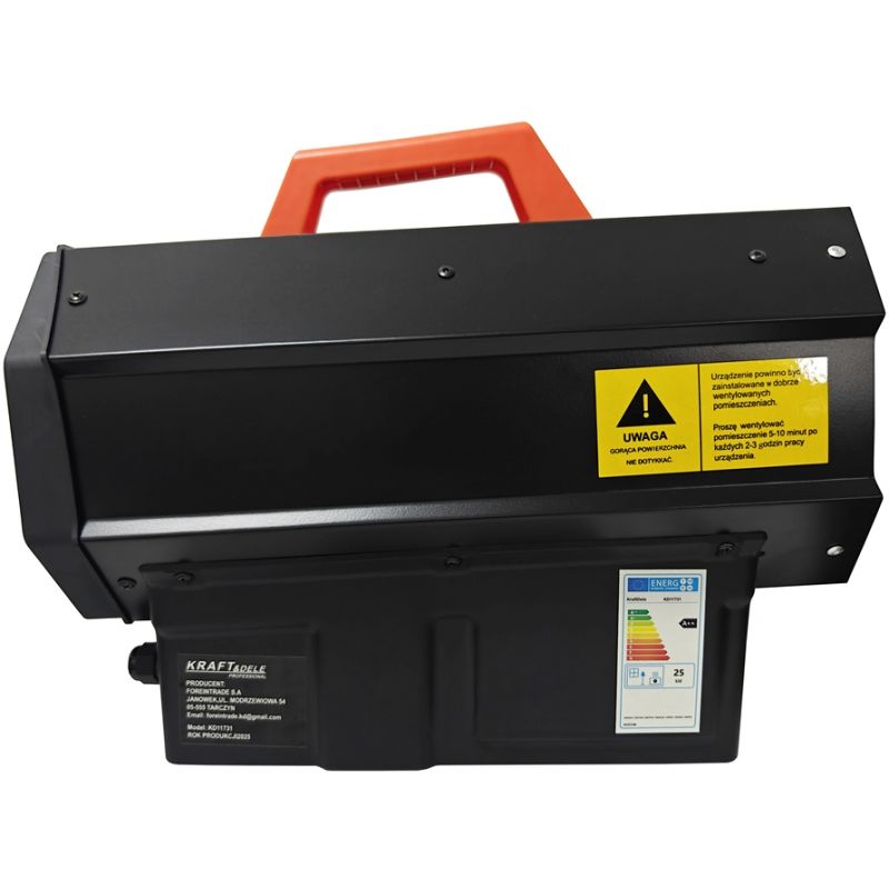 Nagrzewnica gazowa 45kW + reduktor AUTOMAT KD11732