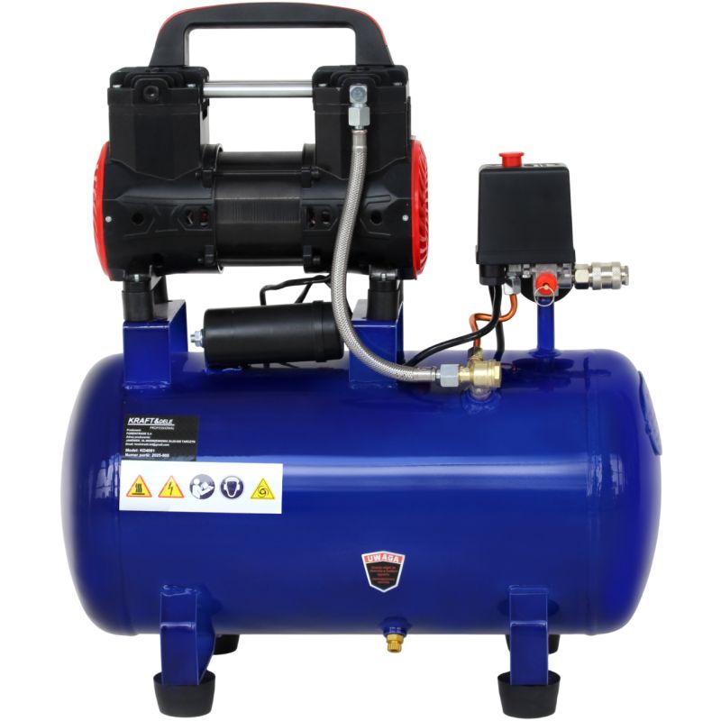 Kompresor bezolejowy niebieski 30L 230V 1500W KD4091