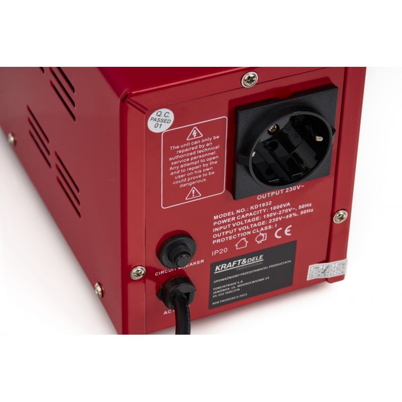Stabilizator napięcia AVR 1000VA 230V KD1932