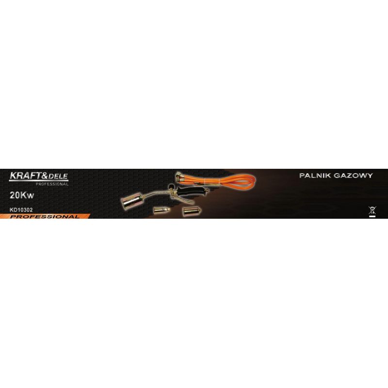 Palnik gazowy KD10302
