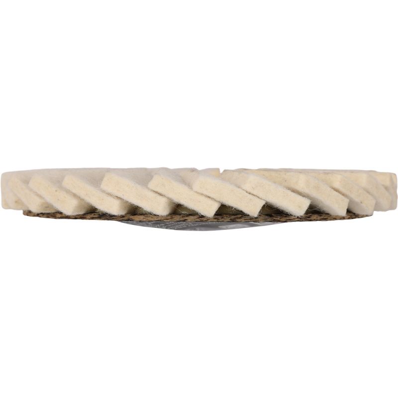 Tarcza filcowa filc do polerowania metalu 125mm KD959