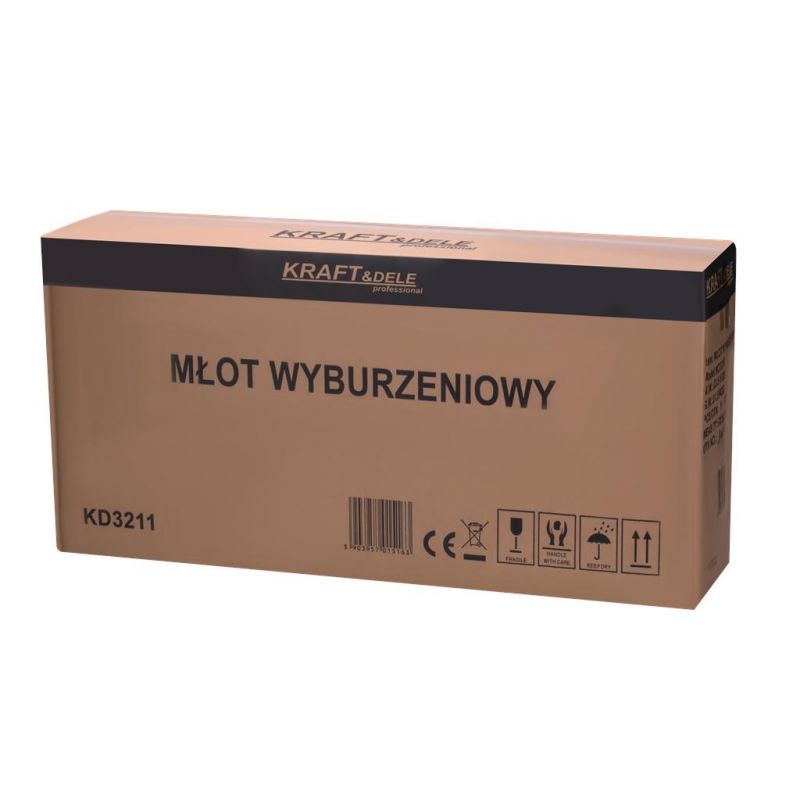 Młot wyburzeniowy 3200W 75J hex-gan KD3211