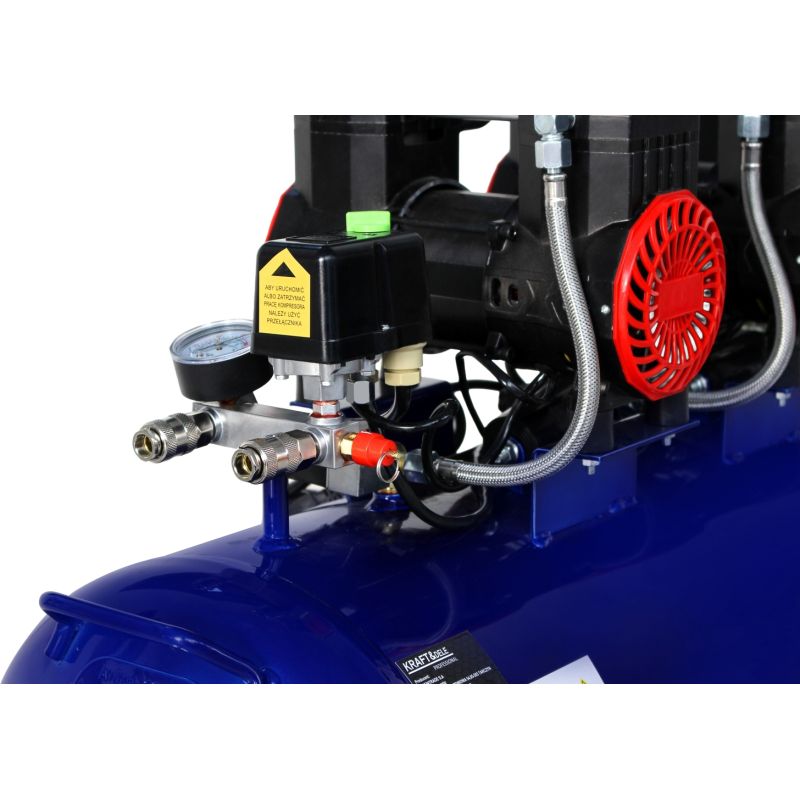 Kompresor bezolejowy 100L 6000W 660L/MIN niebieski KD4094