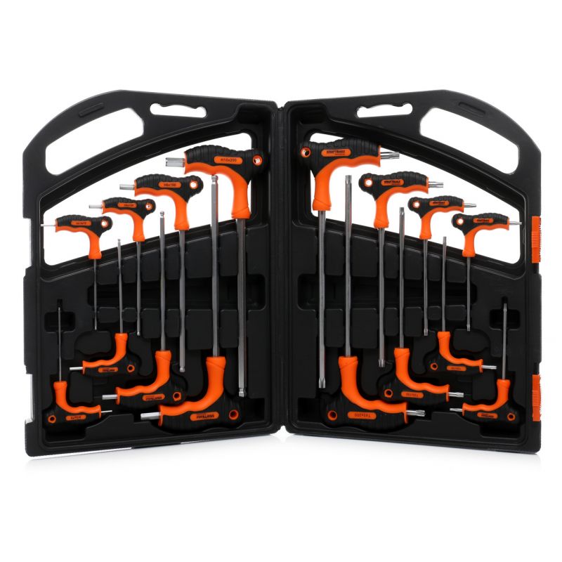 Zestaw śrubokrętów TORX 16el. KD10907