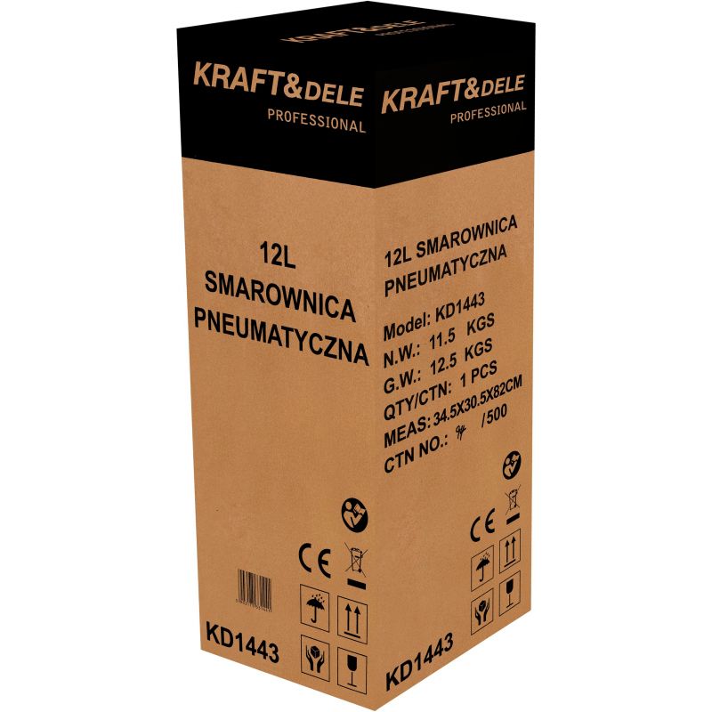 Smarownica pneumatyczna automatyczna 12L KD1443