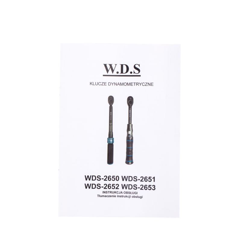 Klucz dynamometryczny 1/2 10-60Nm WDS2651
