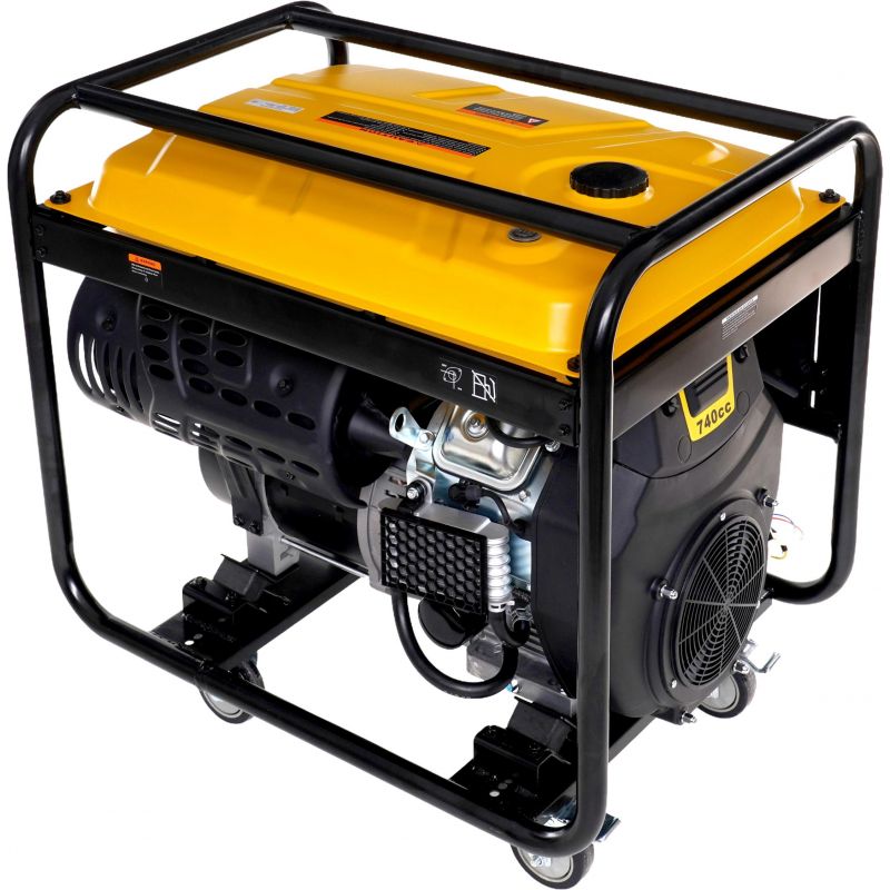 Trojfázový generátor s výkonom 13 / 15 kW, model KD196