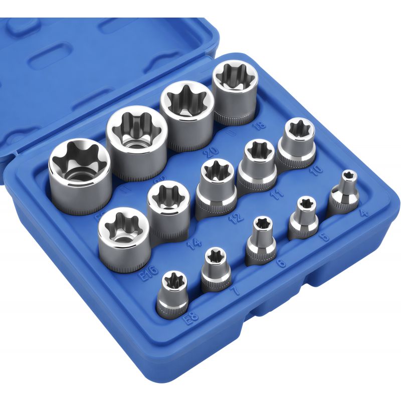 Zestaw nasadek TORX 14cz. KD10335