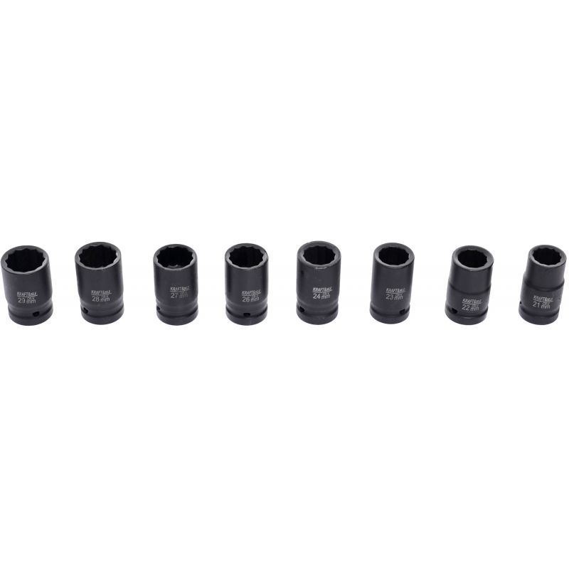 Nasadki udarowe 3/4" 12 - kątne 26 szt. KD11759