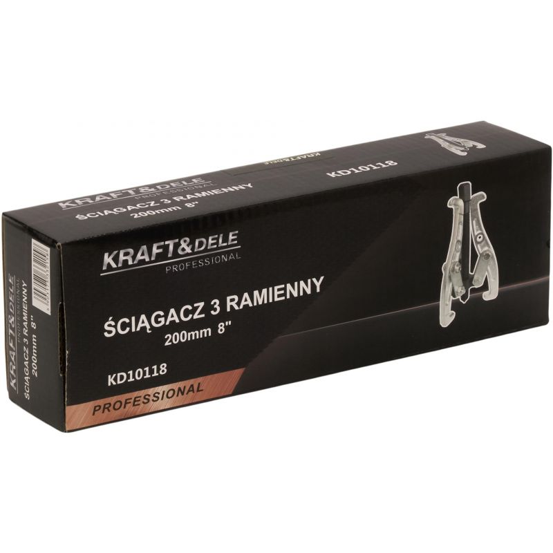 Ściągacz 3-ramienny 8" 200mm KD10118