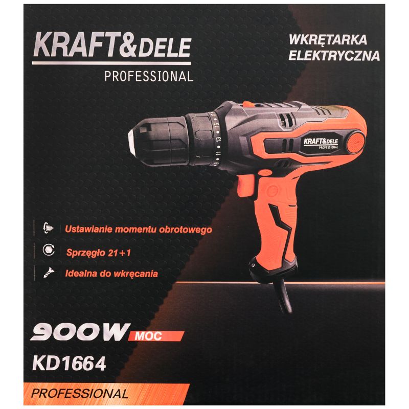 Wkrętarka elektryczna 900W KD1664