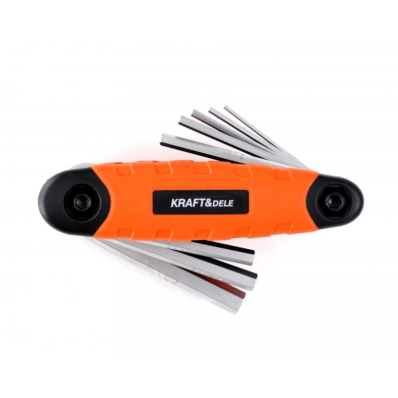 Zestaw imbusów składanych 8 el. hex KD11934