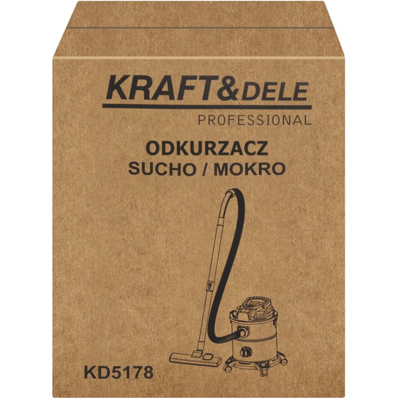 Odkurzacz sucho/mokro 20L KD5178
