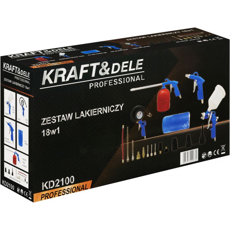 Pneumatická sada 18 v 1, model KD2100