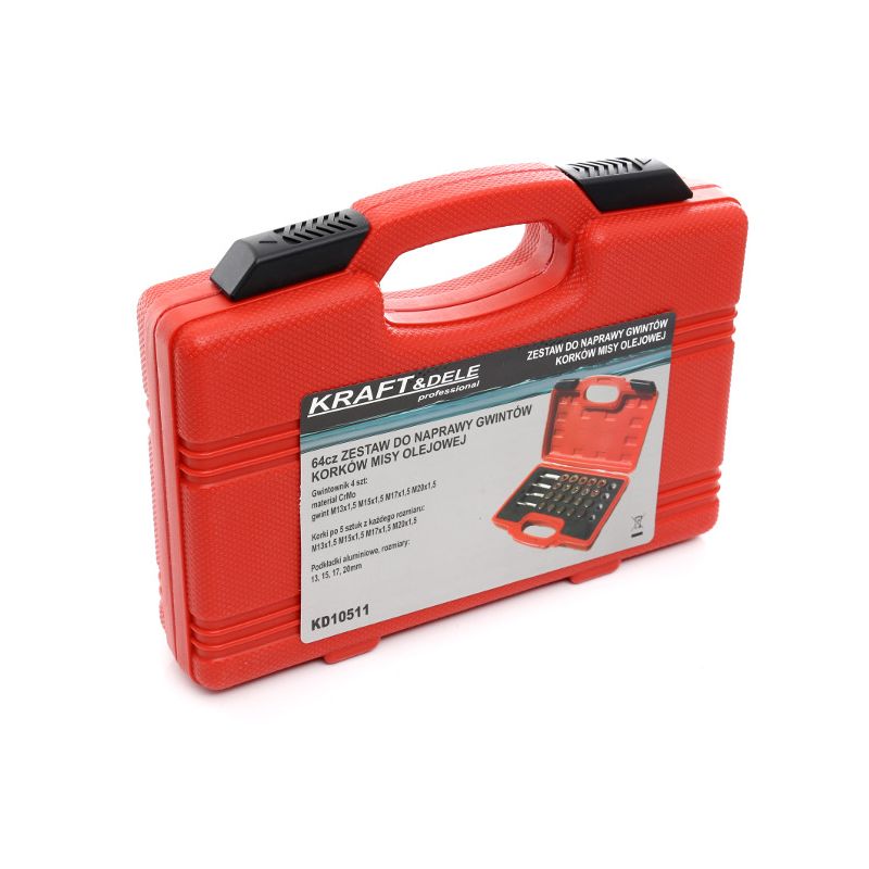 Zestaw do naprawy gwintów korków olejowych KD10511