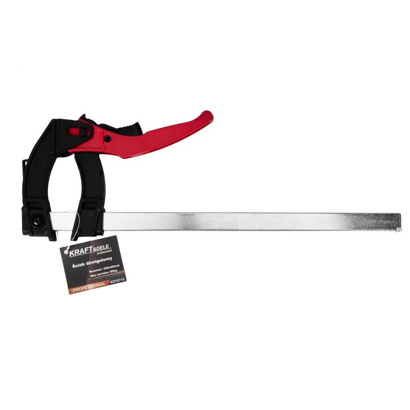 Ścisk dźwigniowy 90kg - 300 x 60 mm KD10710
