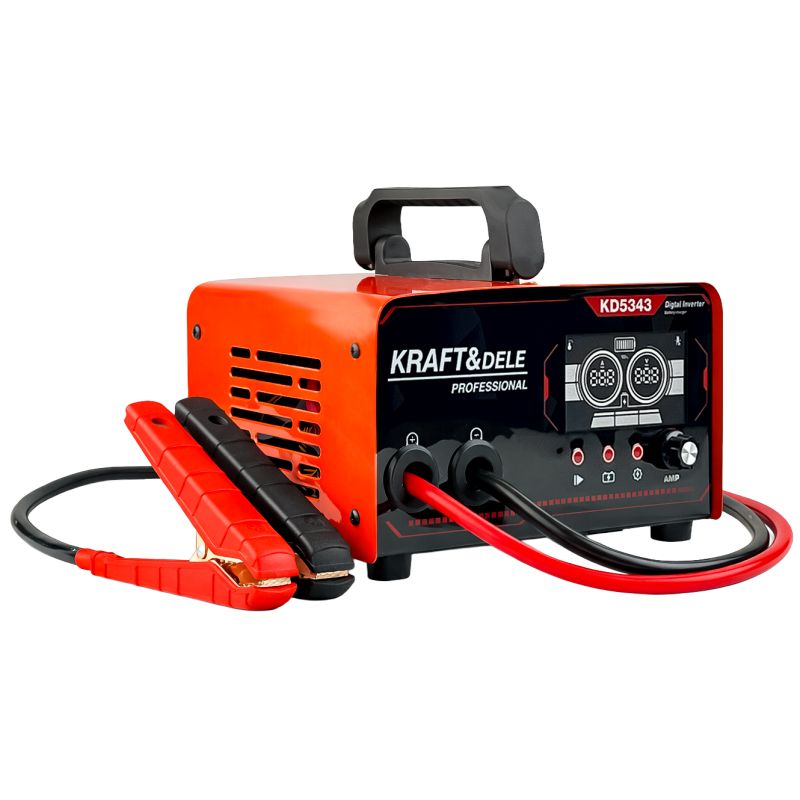 Prostownik z rozruchem 12/24V 50-400Ah 30A rozruch 200A KD5343