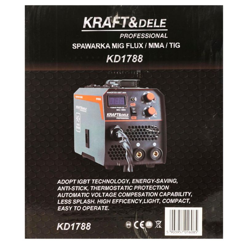 Spawarka mig/mma 200A model KD1788