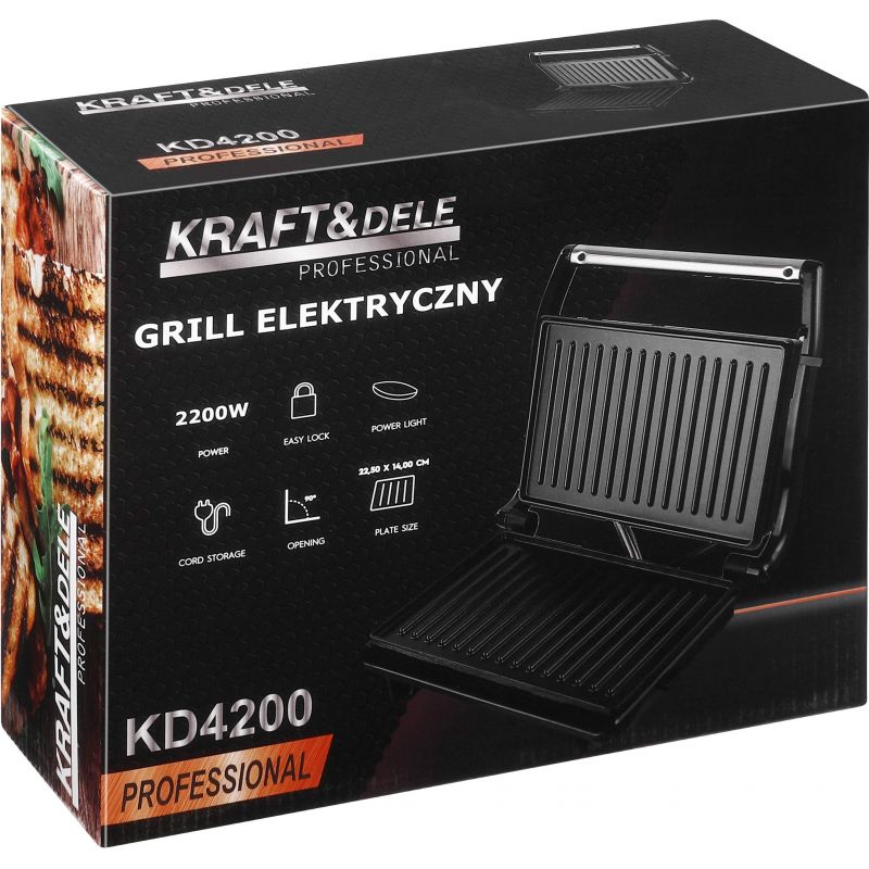 Grill elektryczny 2200W KD4200