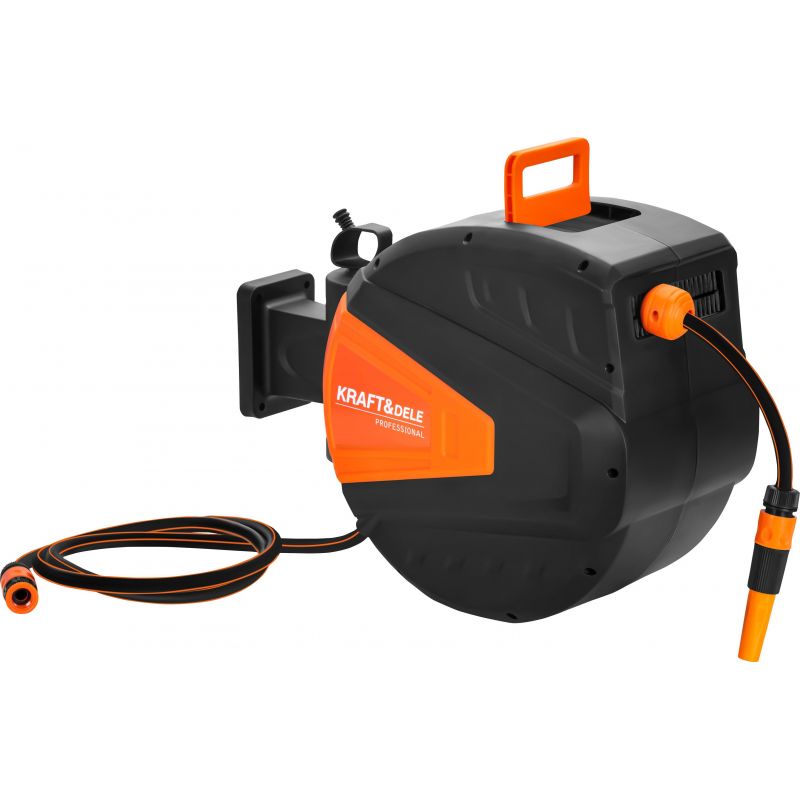 Wąż ogrodowy zwijany 30M+2M 1/2" KD2153