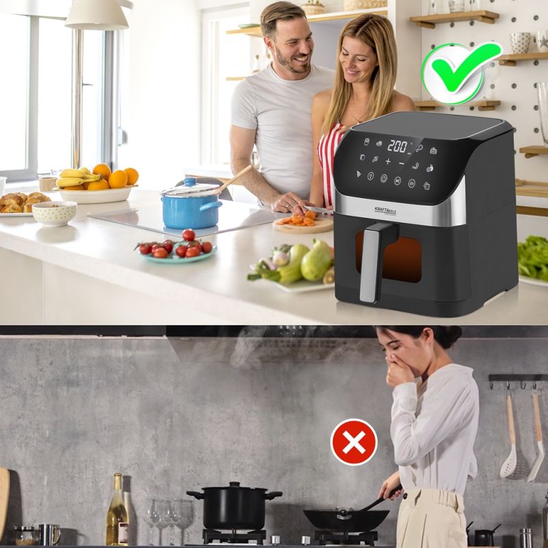 Bezolejová fritéza Airfryer 6 l, model KD4108