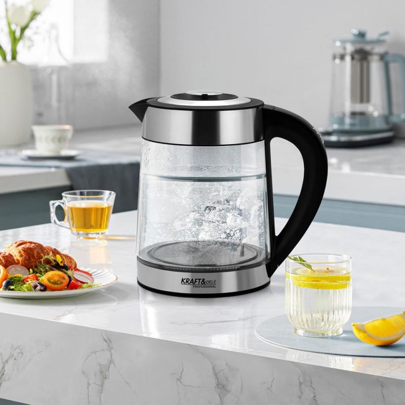 Elektrická kanvica, 2500 W, 2 l, s reguláciou teploty, model KD4119