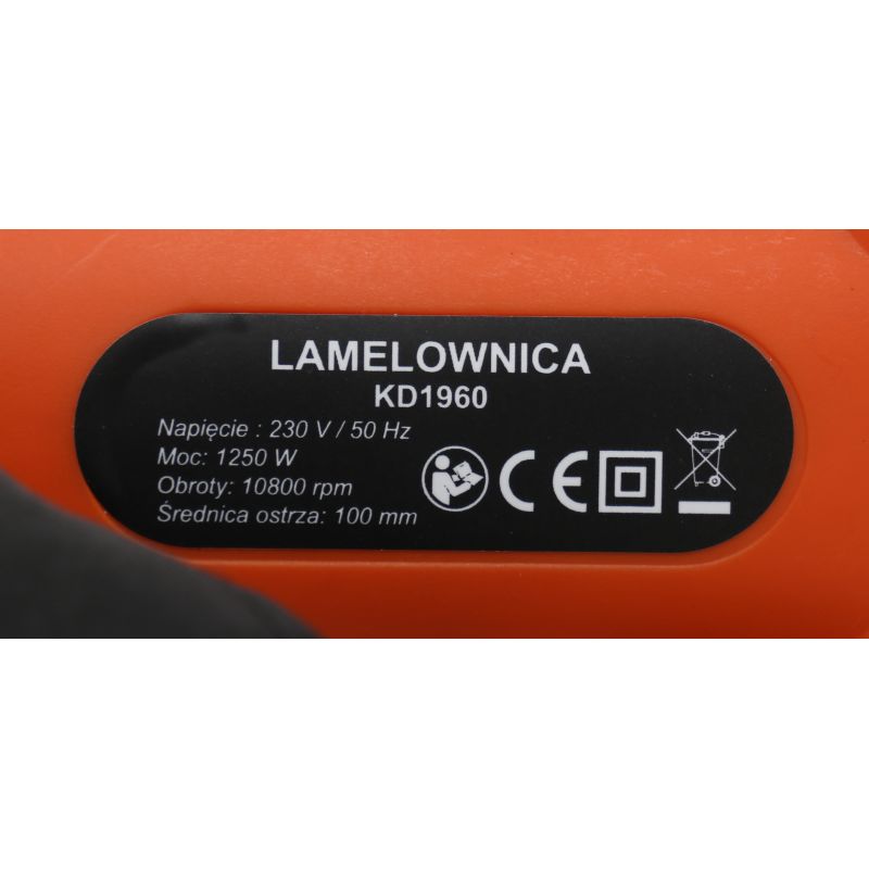 Lamelownica frezarka do drewna 1250W KD1960