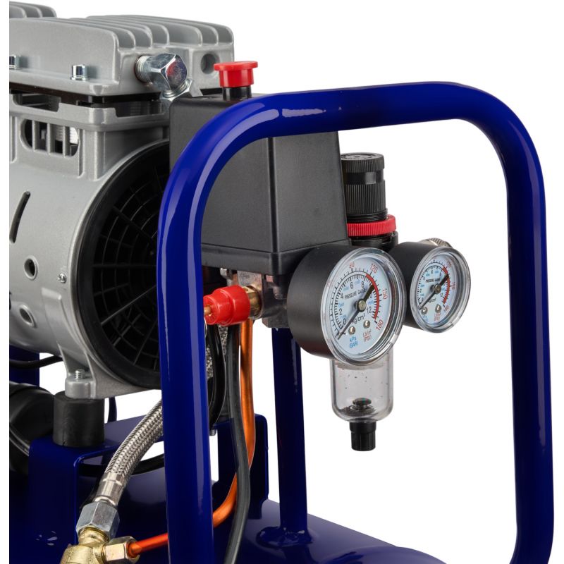 Kompresor bezolejowy 24L 1200W 220L/min KD4099