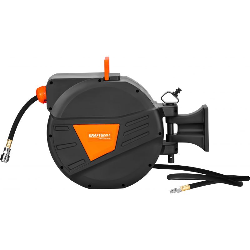 Vzduchová hadica navíjacia, pneumatická, 15 m + 1,5 m, 1/4", KD2158