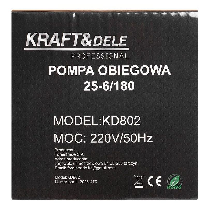 Pompa obiegowa 25-6/180 KD802
