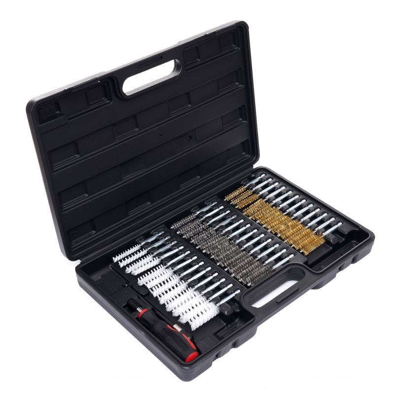 Zestaw szczotek do czyszczenia gniazd wtryskiwaczy 38 el. KD10047