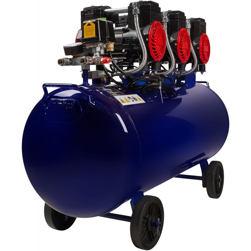 Kompresor bezolejowy 100L 6000W 660L/MIN niebieski KD4094
