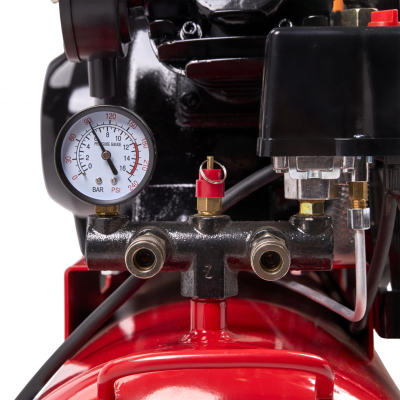 Kompresor olejowy 100L 3 Tłoki KD1477 + Seperator