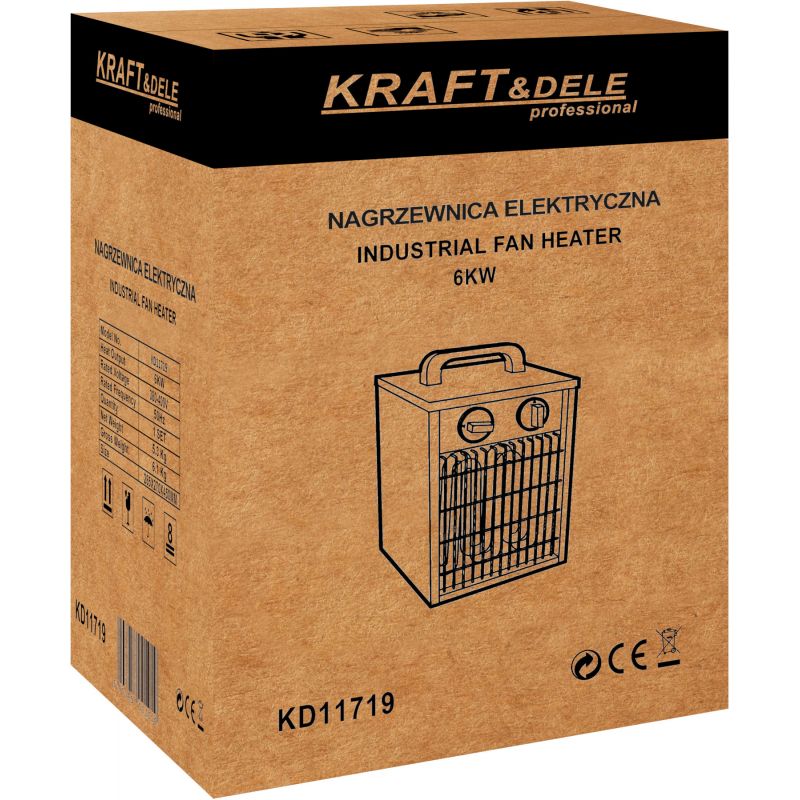 Nagrzewnica elektryczna 6KW 380V KD11719