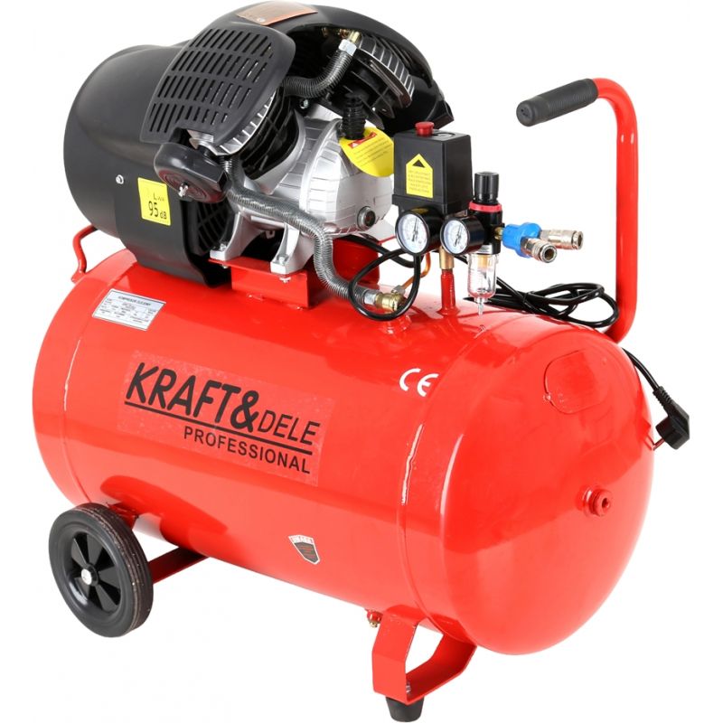 Kompresor olejowy sprężarka 100L KD1483