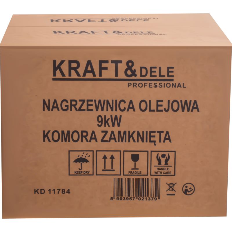 Nagrzewnica postojowa olejowa 9kW 12V / 24V / 230V KD11784