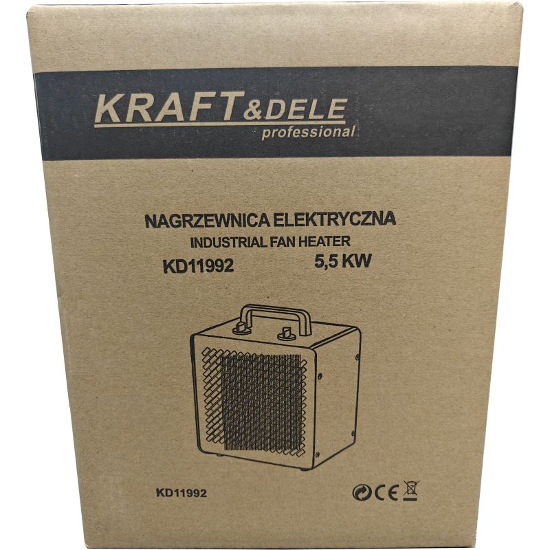 Elektrický ohrievač 5500 W, model KD11992