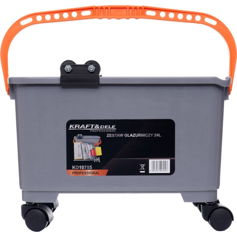 Wiadro glazurnicze 24L zestaw KD10785