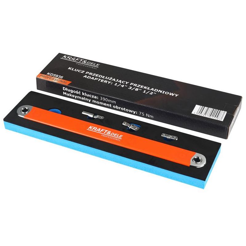 Klucz przedłużający przekładniowy + adaptery KD5936