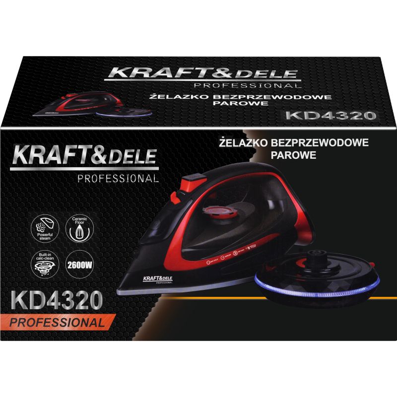 Żelazko bezprzewodowe 2600W KD4320