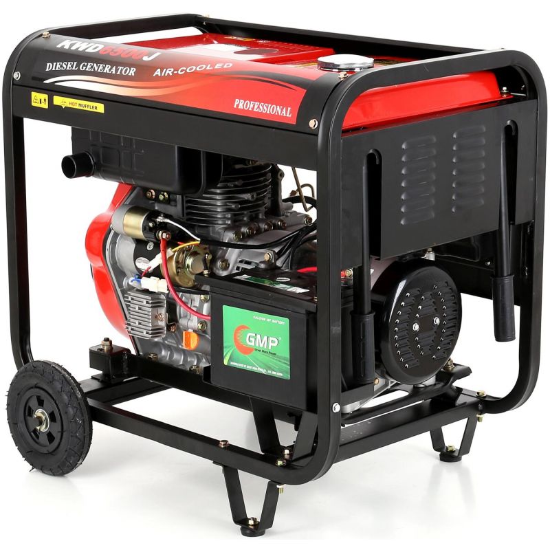 Dieselová elektrocentrála 6500W 12/230V KD122