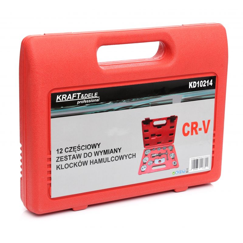 Zestaw do wymiany klocków hamulcowych 12el. KD10214