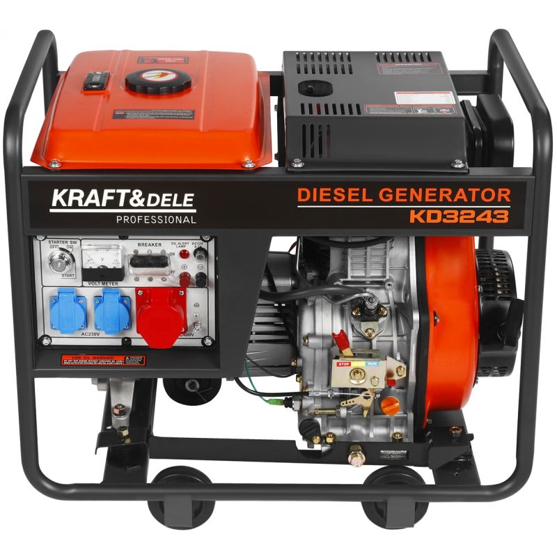 Dieselová elektrocentrála 7KW 16KM 230V/400V KD3243