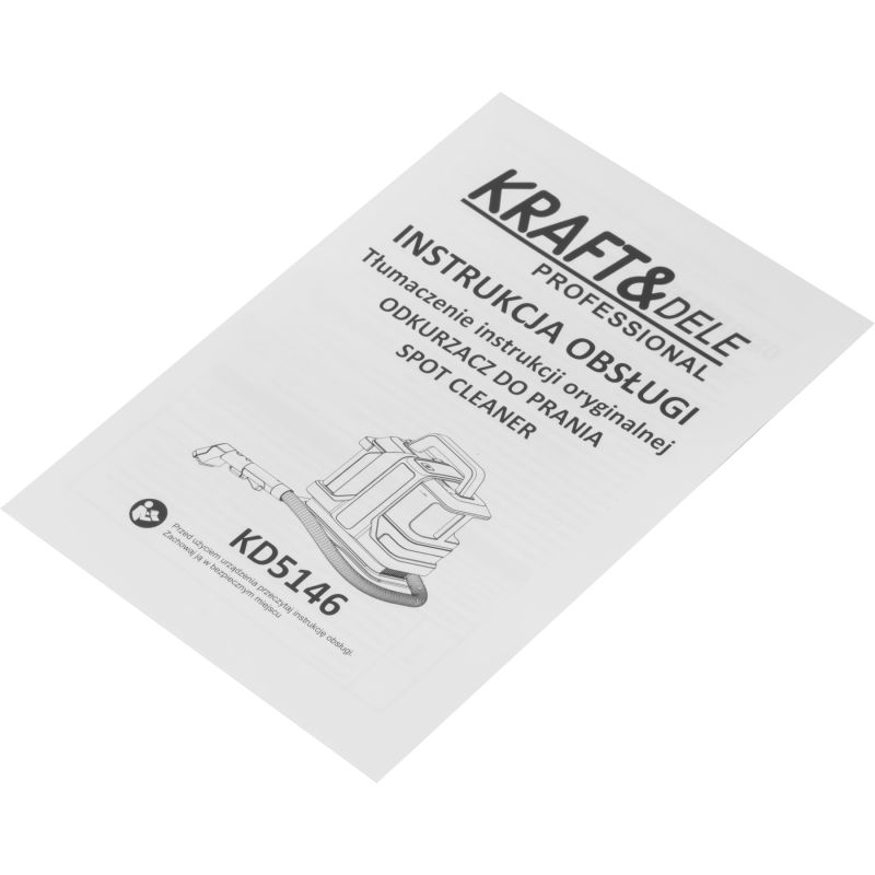 Odkurzacz piorący 500W 12Kpa KD5146