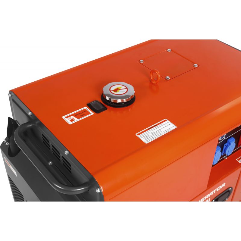 Agregat Prądotwórczy 230V 400V 7kW 16KM Diesel + ATS KD3241