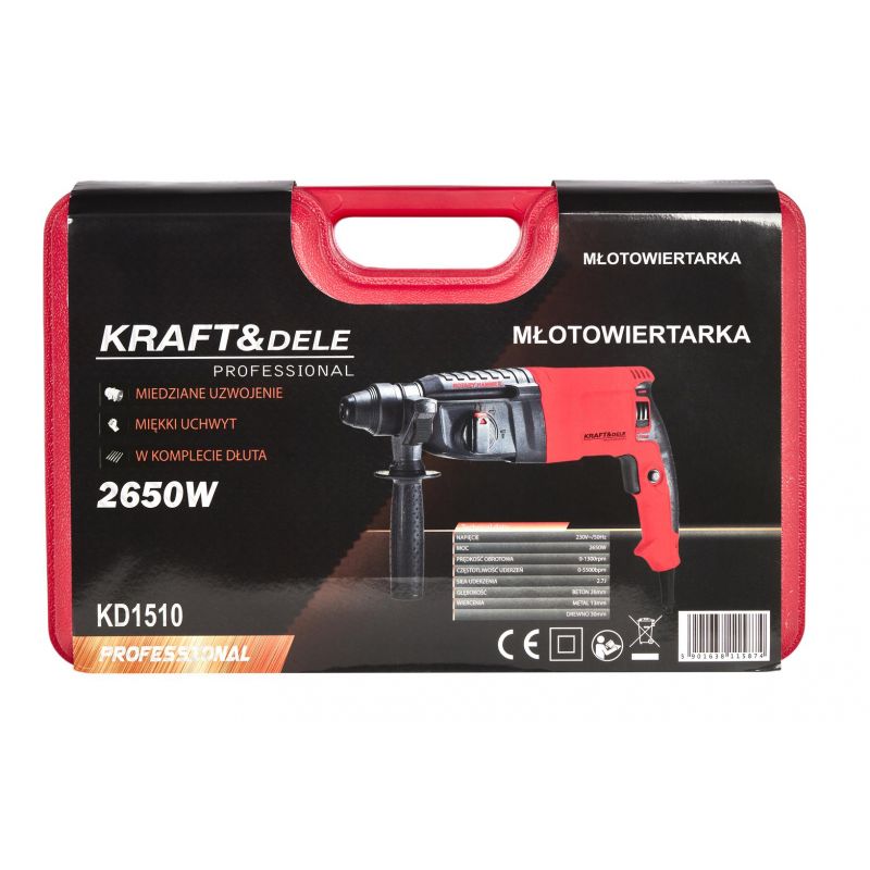 Młotowiertarka 2600W KD1510