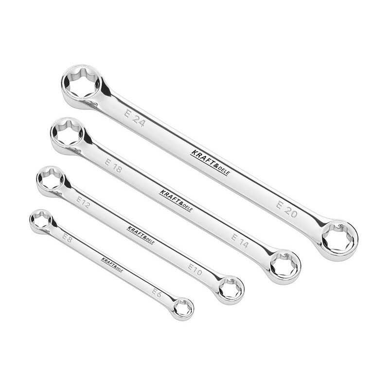 Klucze płasko-oczkowe 12el. KD11301