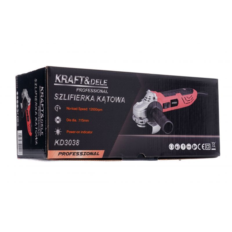 Szlifierka kątowa 115mm/1500W KD3038
