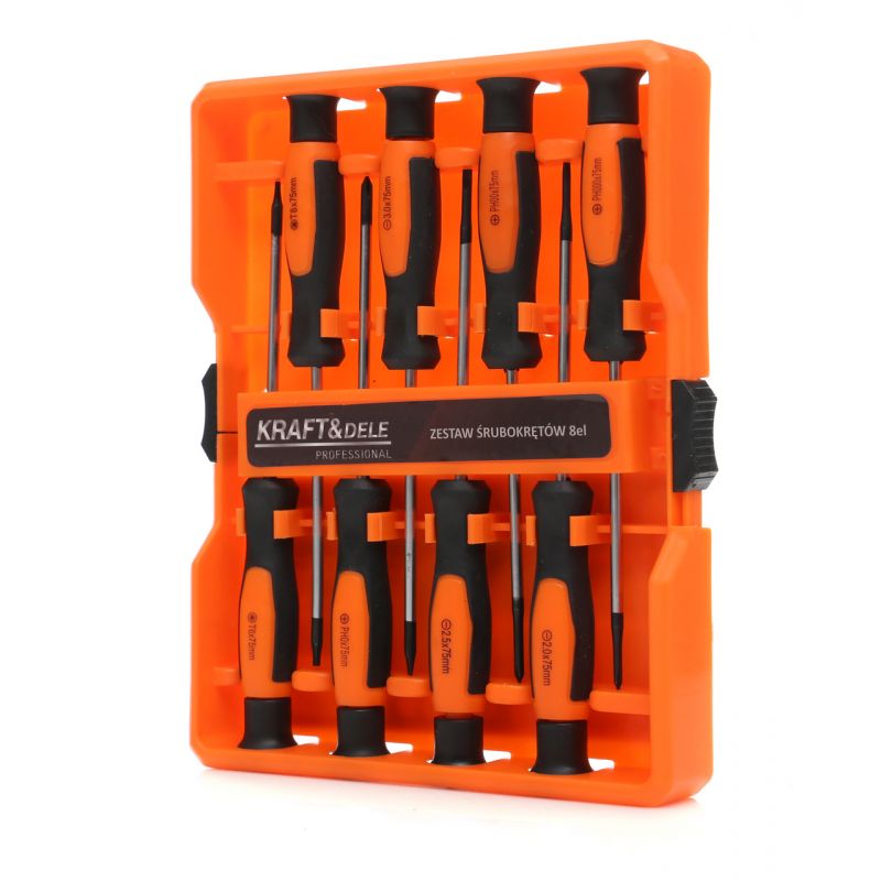 Zestaw śrubokrętów 8el. KD10908