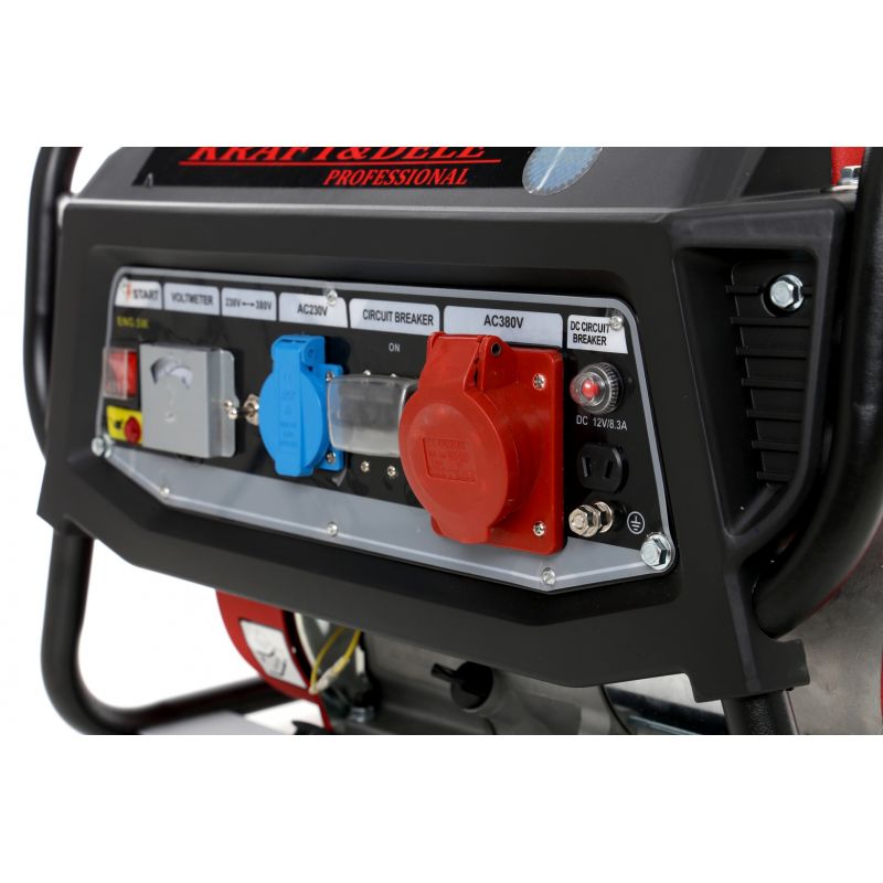 Generátor 3000 W, 12/230/380 V, model KD137